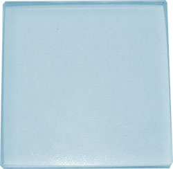 Sight Glass TSL 55mm Square x 5mm Thick - Blue Tint