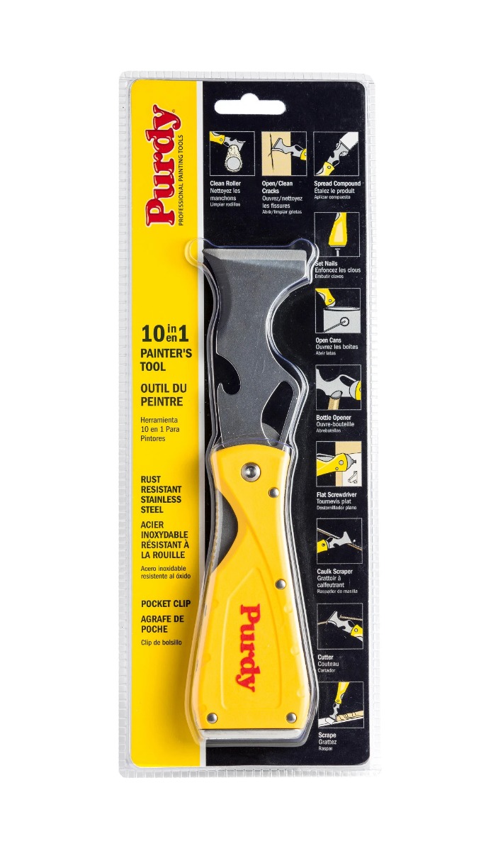 Premium 10 in 1 Folding Scraper Tool