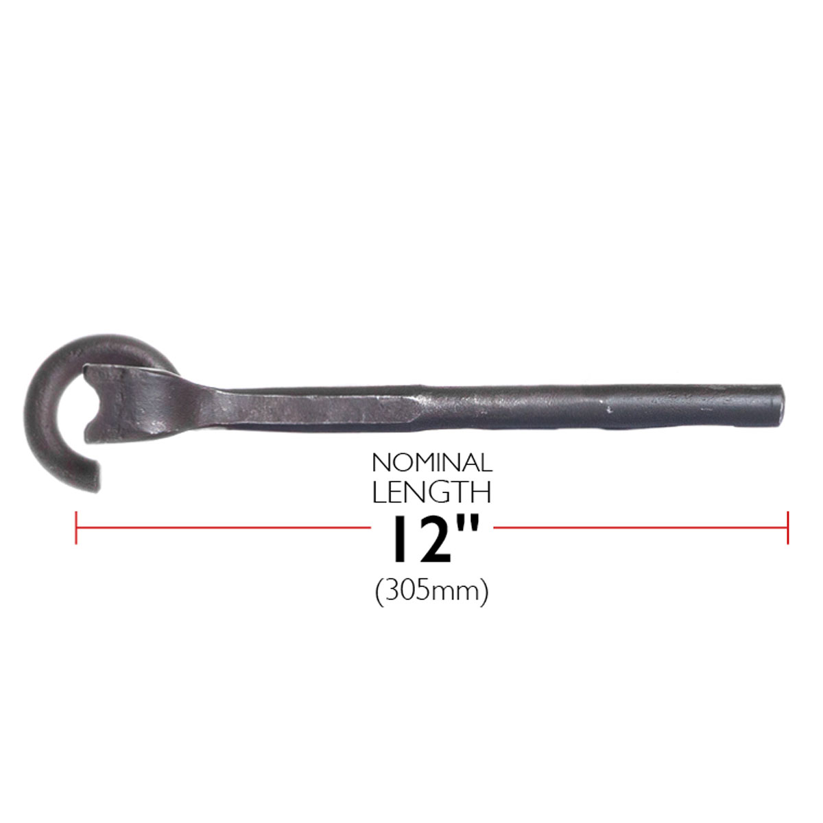 12" Forged Steel Valve Wheel Key