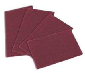 Coarse Maroon Single Hand Pad 230 x 150mm 60 Grit