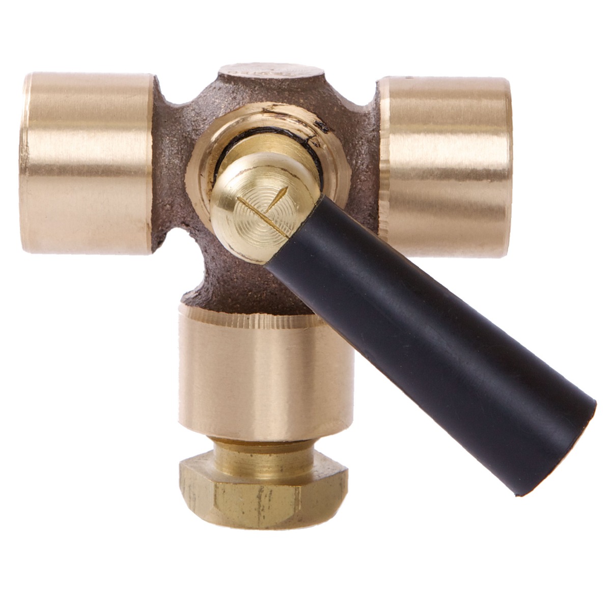 3/8" BSP x 3/8" BSP x 3/4" BSW 3 Way Inspection Cock