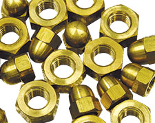 1/4" BSF Brass Nuts