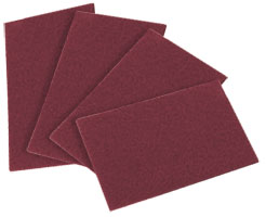 Coarse Maroon Hand Pad 230 x150 mm (Pack 10) 60 Grit