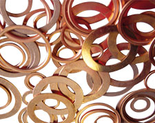 5/8" BSP Copper Compression Washer