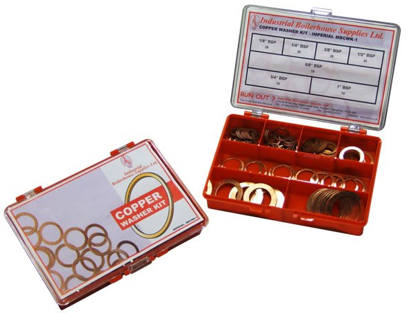 Copper Washer Kit 115 PCE - Metric 7 sizes 