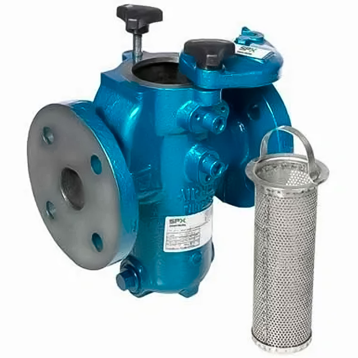 50mm Flanged PN10 Simplex Oil Filter C/w 60 Mesh Basket