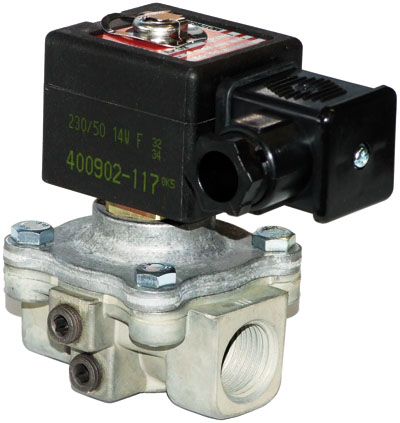 1/2" BSP Ignition Gas Solenoid Valve 110v (N/C)
