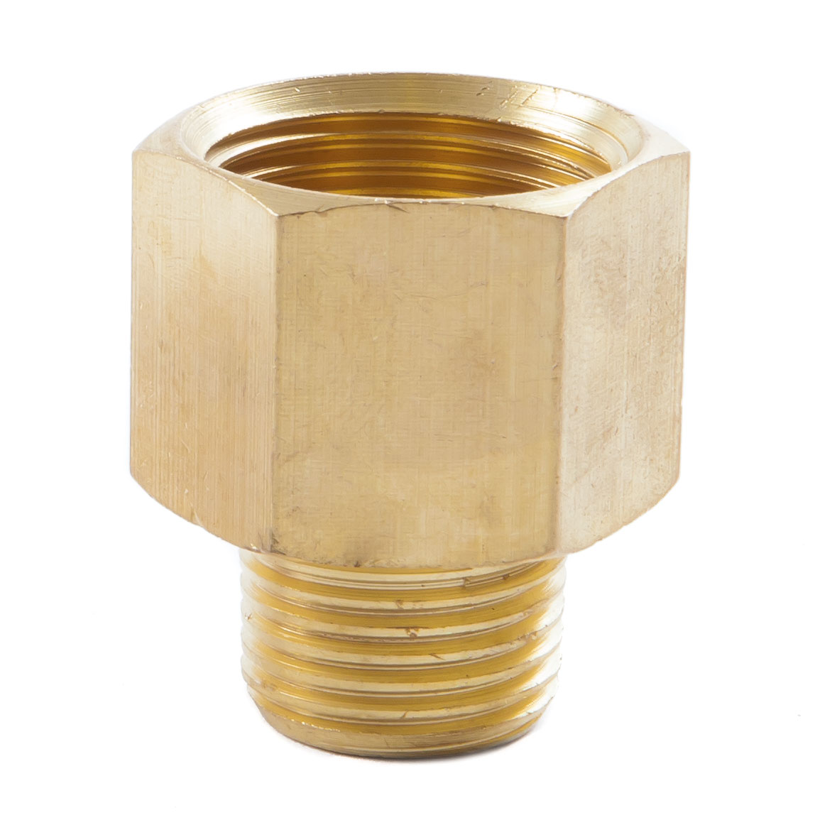 Adaptor Brass 3/8" BSP Female To 1/2" BSP Male