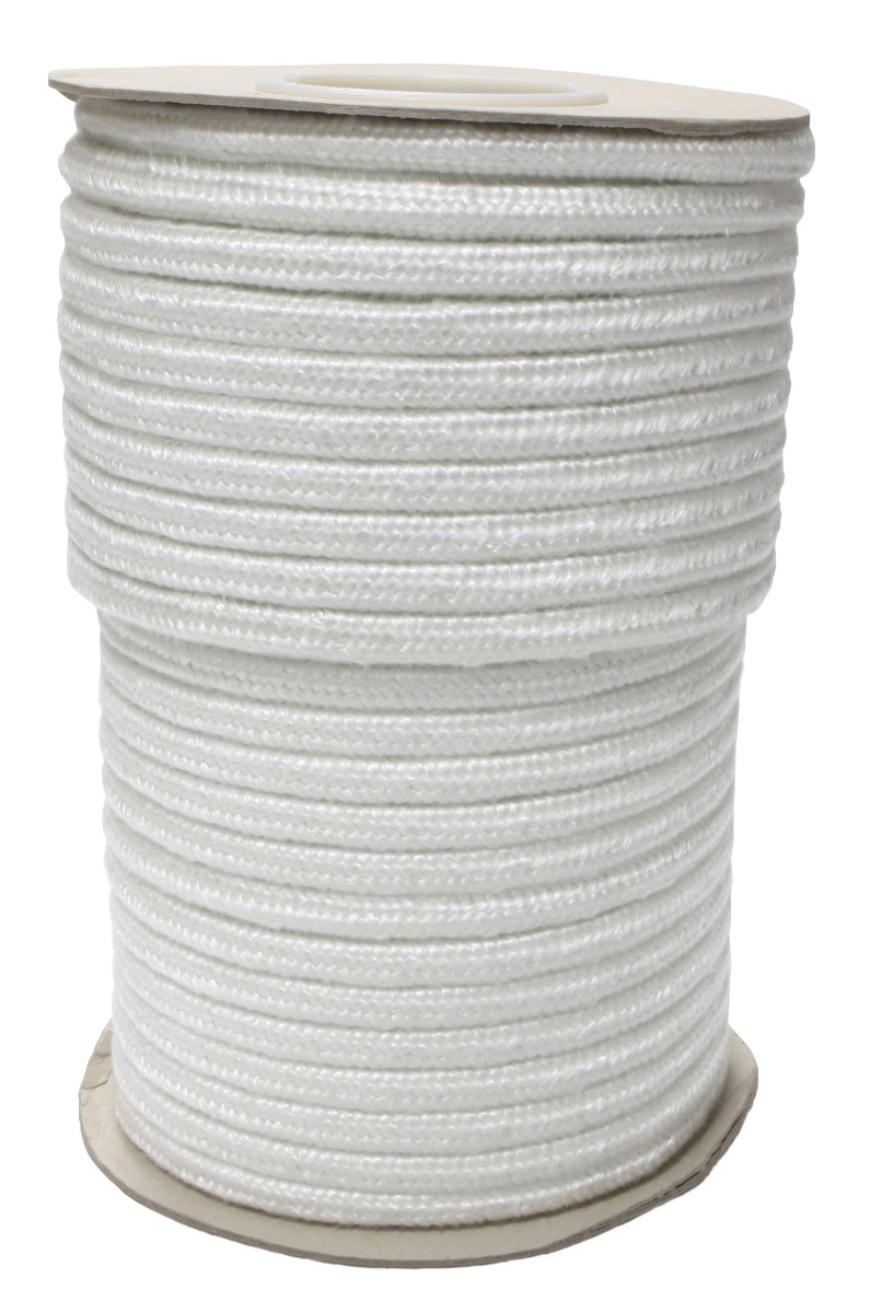 10mm Glass Hard Square Rope Lagging 50M Roll