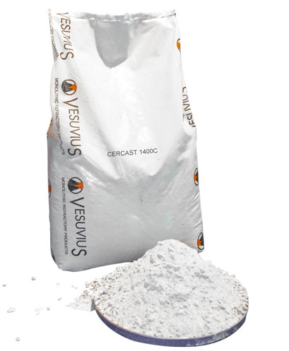 Castable Cement 1400°C - 1600°C 25KG Bag