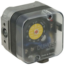 UB50A4 5 mbar - 50 mBar Pressure Switch with Reset