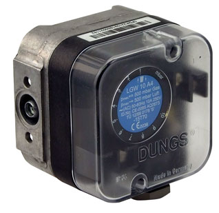 LGW10A4 1 - 10 mbar Pressure Switch