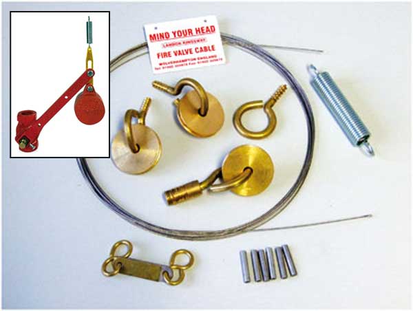 1 1/2" BSP Kingsway Free Fall Oil Fire Valve Kit