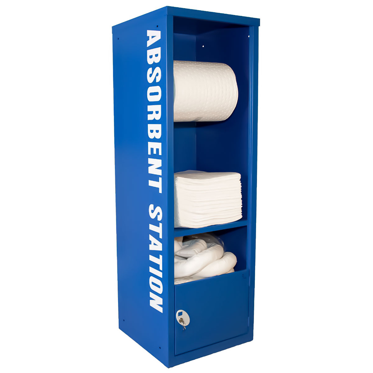Fully Stocked Absorbent Station - 46 x 50 x 160 cm