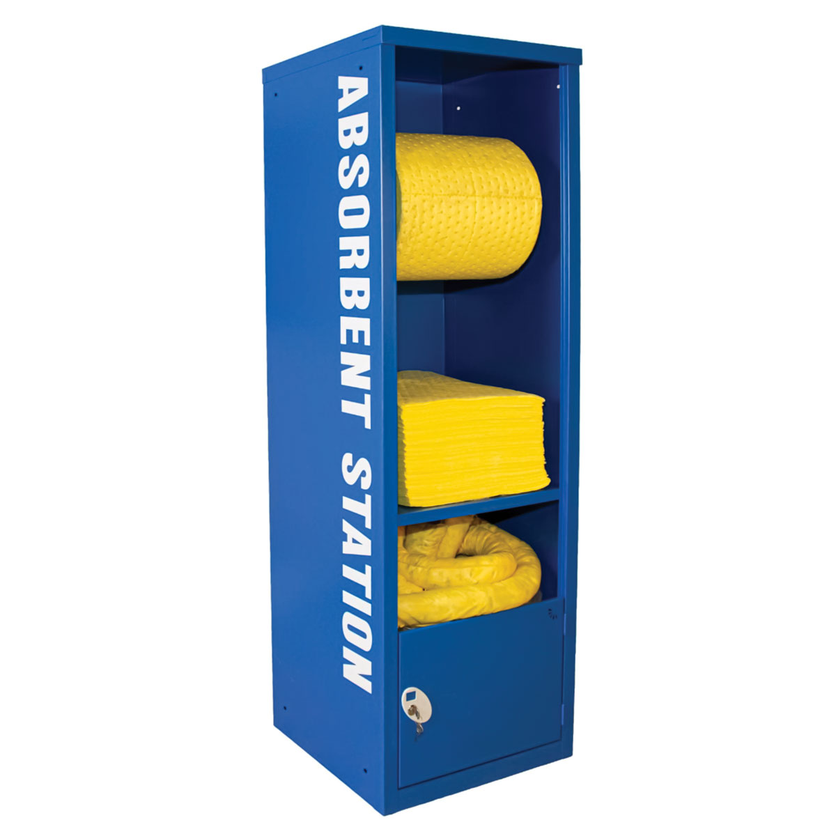 Fully Stocked Absorbent Station - 46 x 50 x 160 cm