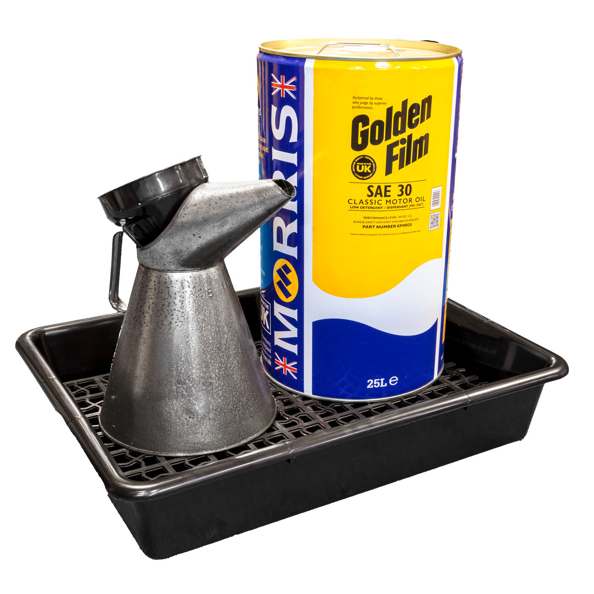 2 x 25L Drum Tray With Removeable Base Grid
