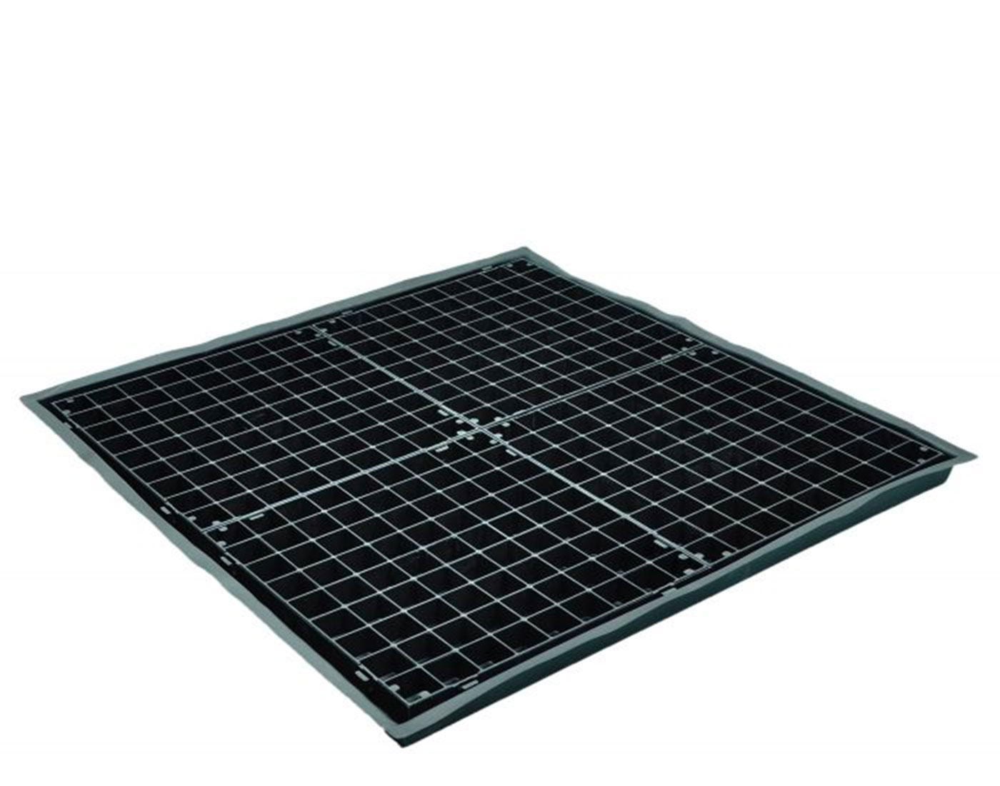 Shallow Flexi-Tray With Four Grids - 102 x 102 x 5cm