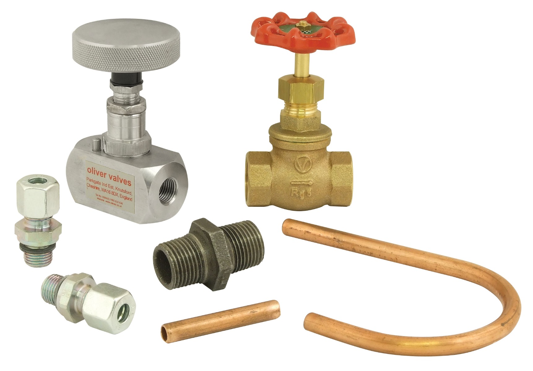 Sample Cooler Valve Kit - Copper