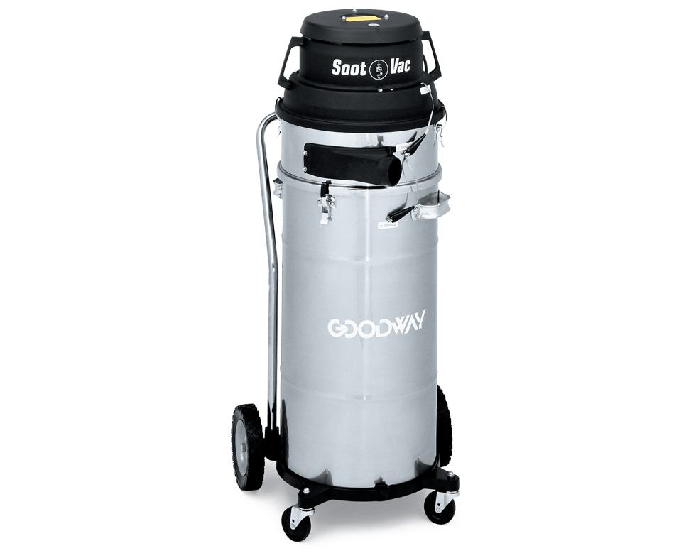 Hi Flow Vacuum C/W 55 Gallon (208L) Drum & Dolly 230v 50 Hz