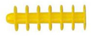Yellow Hard Tube Scrubbers 13.39mm to 14.10mm