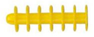 Yellow Hard Tube Scrubbers 13.39mm to 14.10mm