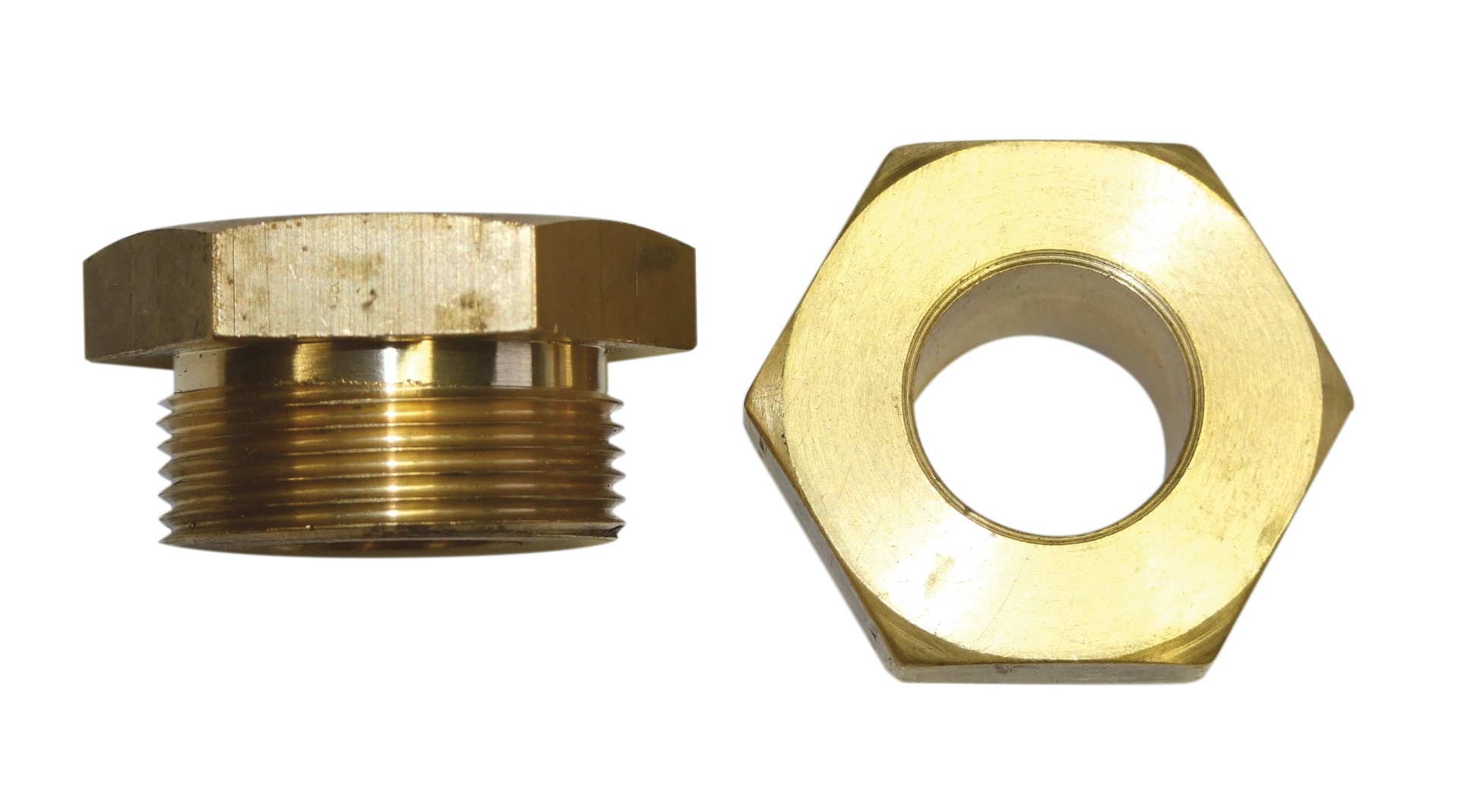 Hokinson Brass Back Nut for 18mm Spindle