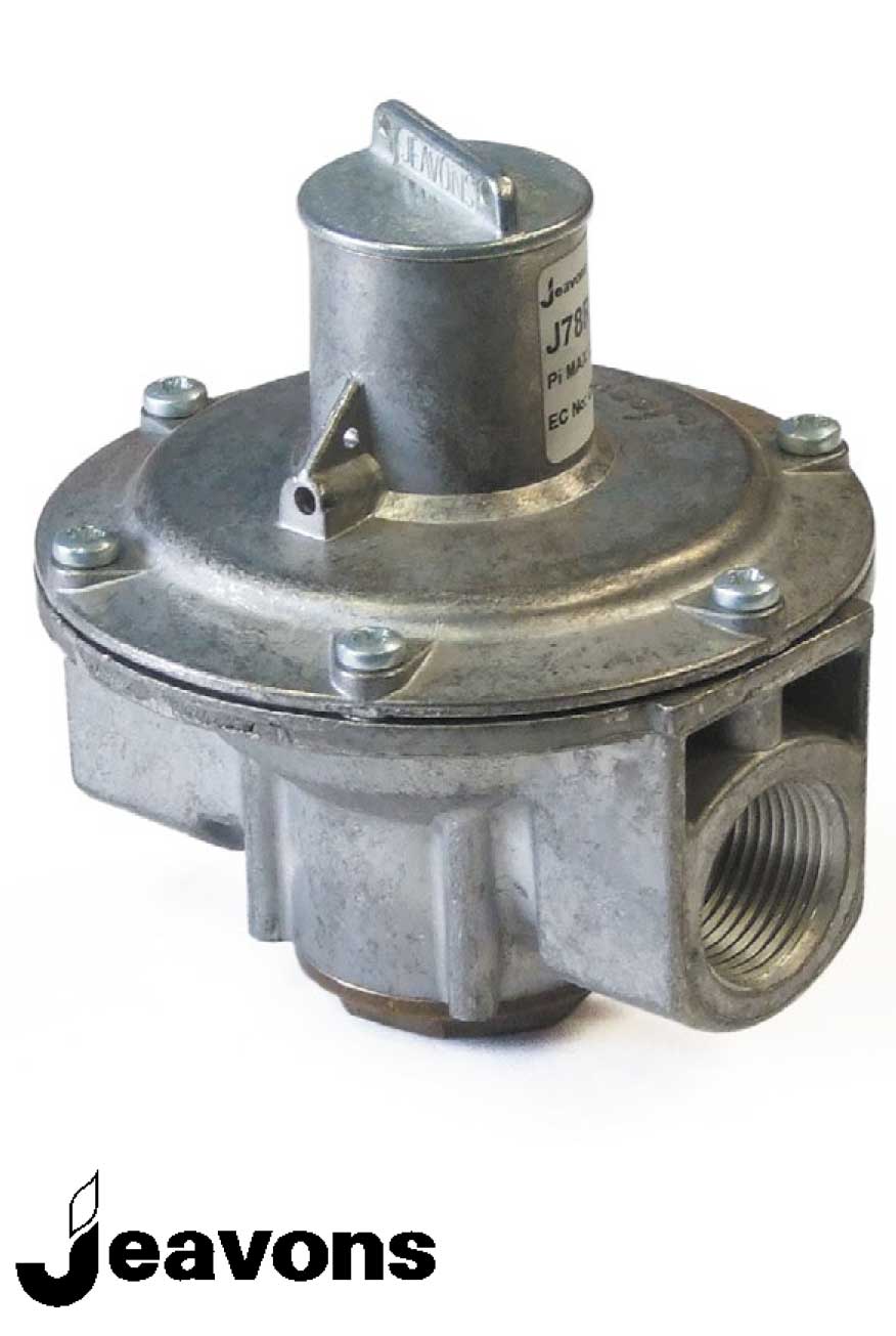 1" BSP Gas Regulator J78R max100mbar 20-24mBar