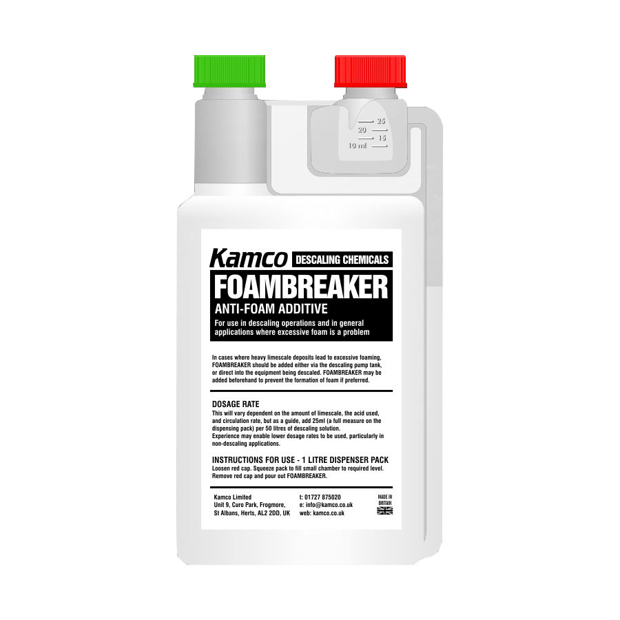 Scalebreaker Foambreaker Anti-Foam Liquid 1 ltr