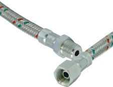 Flexible Oil Line 1/2" STR Female x1/2" STR Female 2000mm