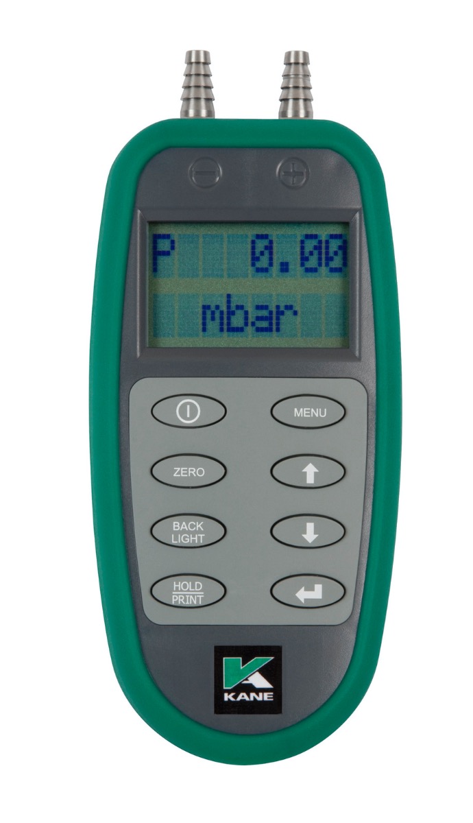 Differential Manometer 0-80mbar +/- 1 psi C/W Soft Pouch