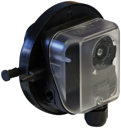 DL3A-3 Pressure Switch 0.2 to 3 mbar