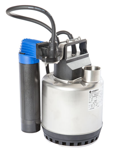 DOC 3 GW S/Steel Submersible Pump C/W Tube Switch 240v 50Hz