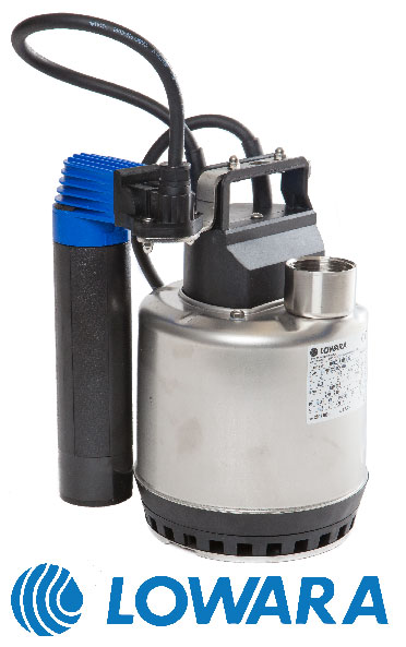 Lowara DOC 7 GT Stainless Steel Submersible Pump c/w Tube Switch 240v 50Hz