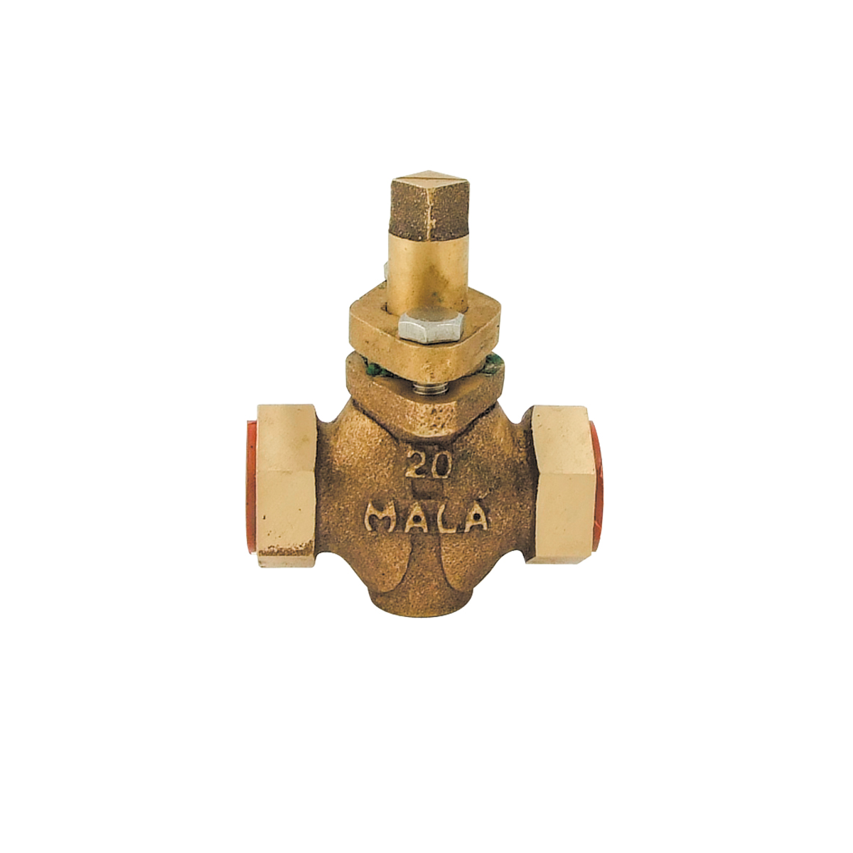 3/4" BSP 2 Way Gland Packed Bronze Plug Valve