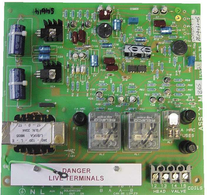 Mod Control PCB M865 Dual Voltage 240v/110v
