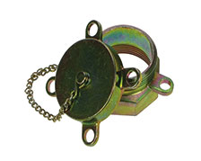 2" Padlock Lockable Tank Cap & Chain