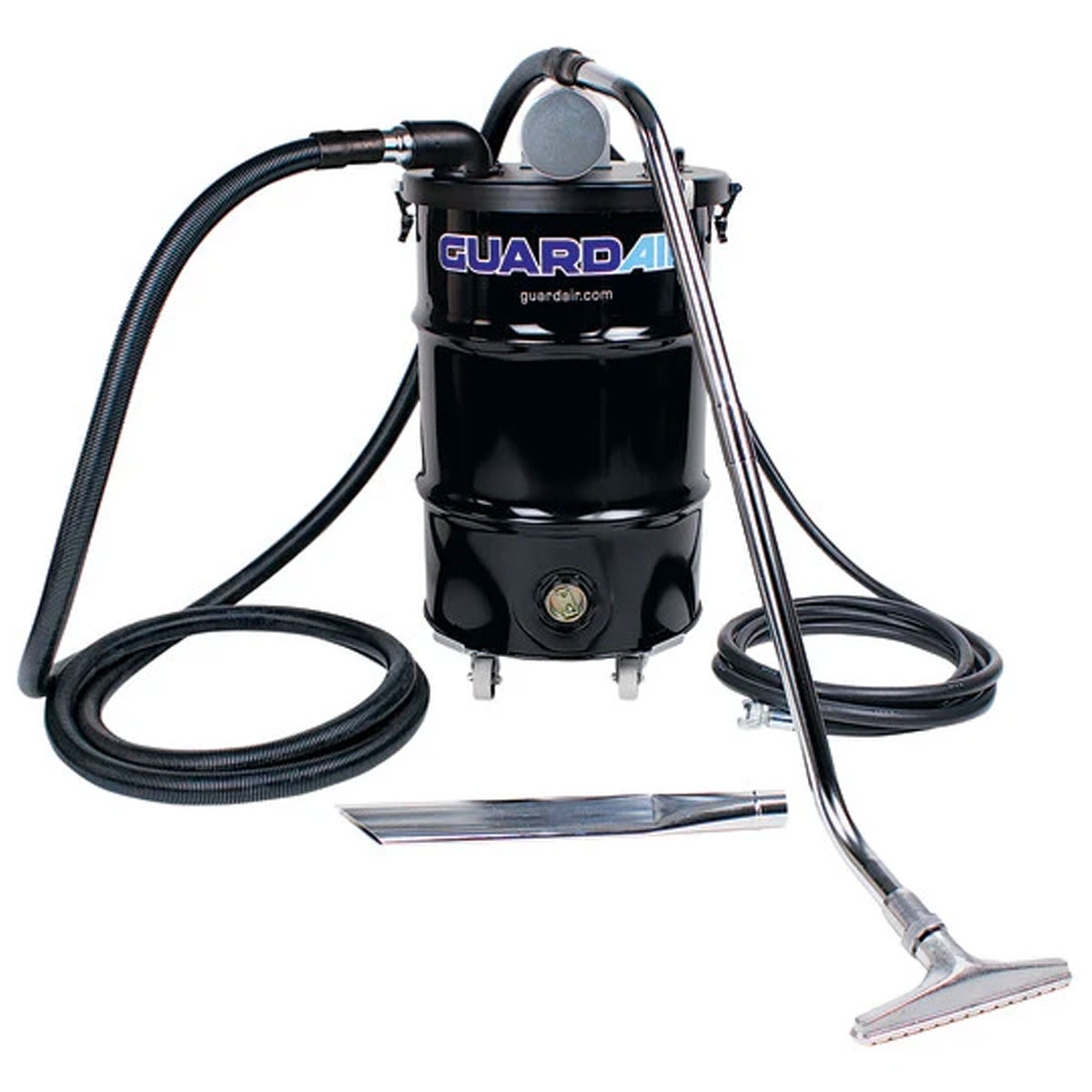 Guardair / Nortech 30 Gall Single Pneumatic Vacuum ATEX Certified Vac Kit 1 1/2" Hose