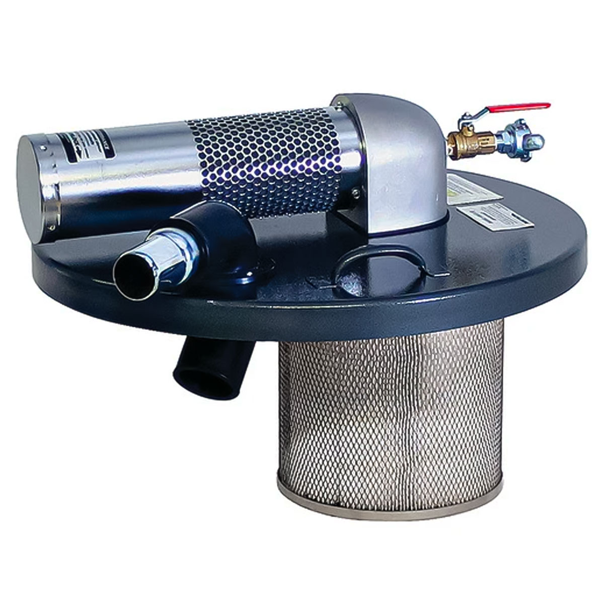 Guardair  / Nortech 55 Gallon Single Venturi Vac Generating Head for 2" Vac Hose