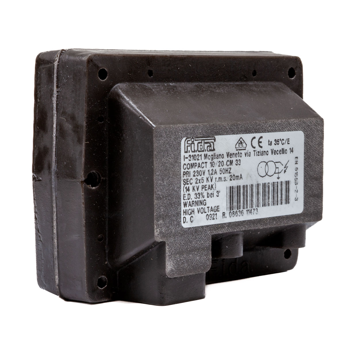 Ignition Transformer Compact 10/20 2 x 5 kv 20 mA 240v