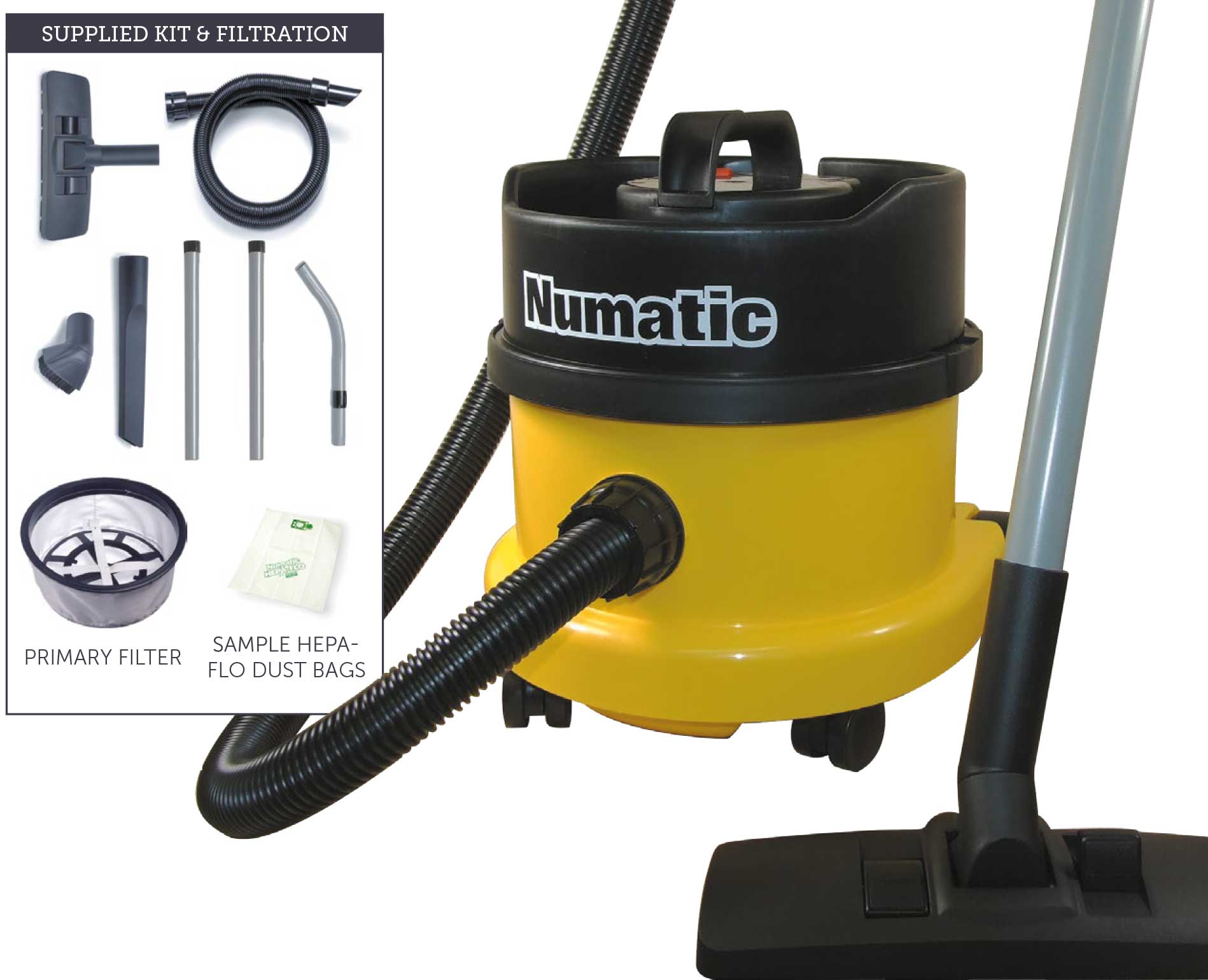 Numatic NVH200 aspiradora compacta
