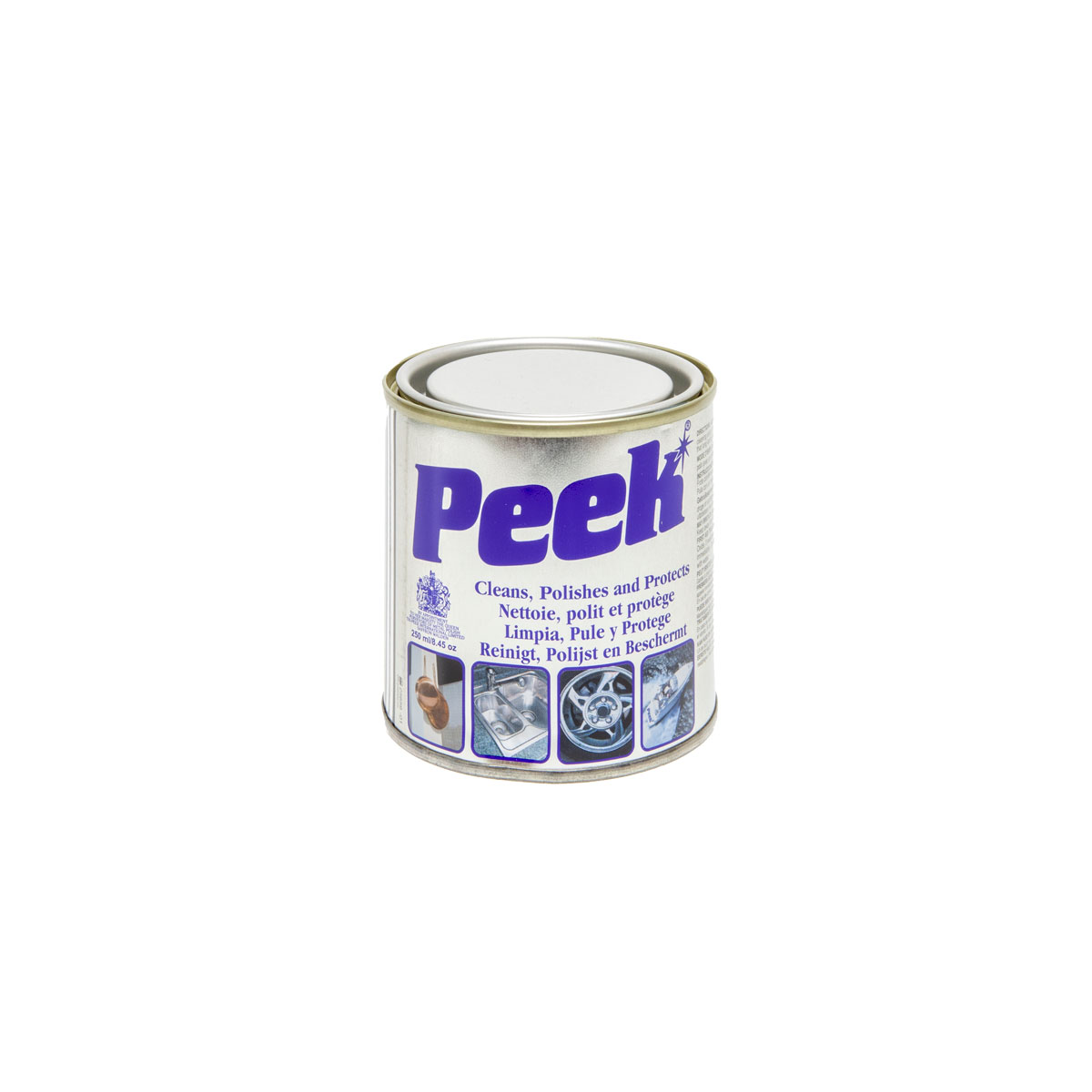 250ml Tin Cream Metal Polish/Cleaner