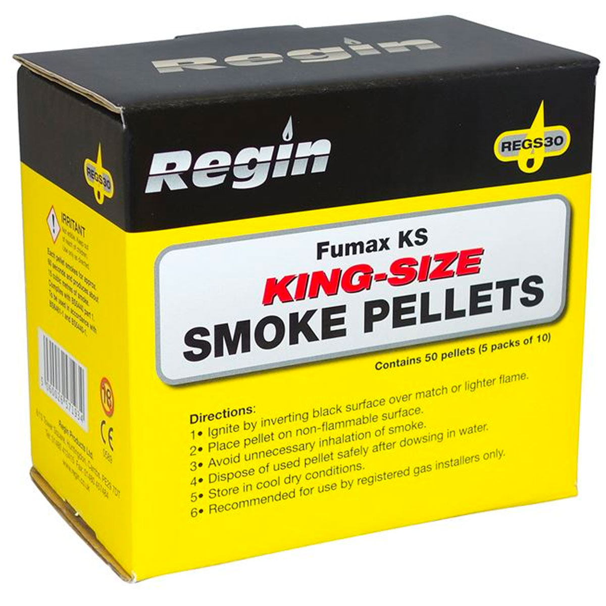Fumax King Size Smoke Pellets - Pack of 50