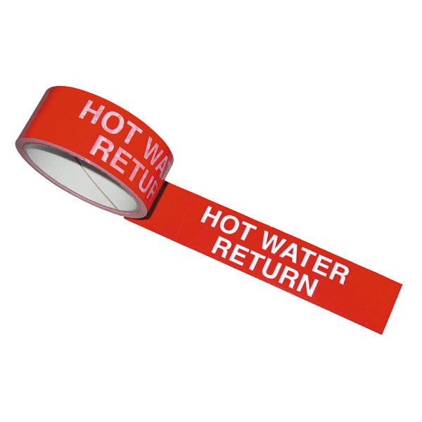 Hot Water Return Tape - 38mm x 33M Roll