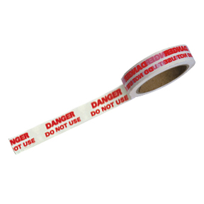 Danger - Do Not Use Tape 25mm x 33M Roll