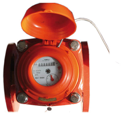 2" (50mm) Woltman Flanged Hot Water Max 90°C - Pulse Output