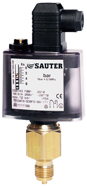Sauter Pressure Switch 0-6 Bar