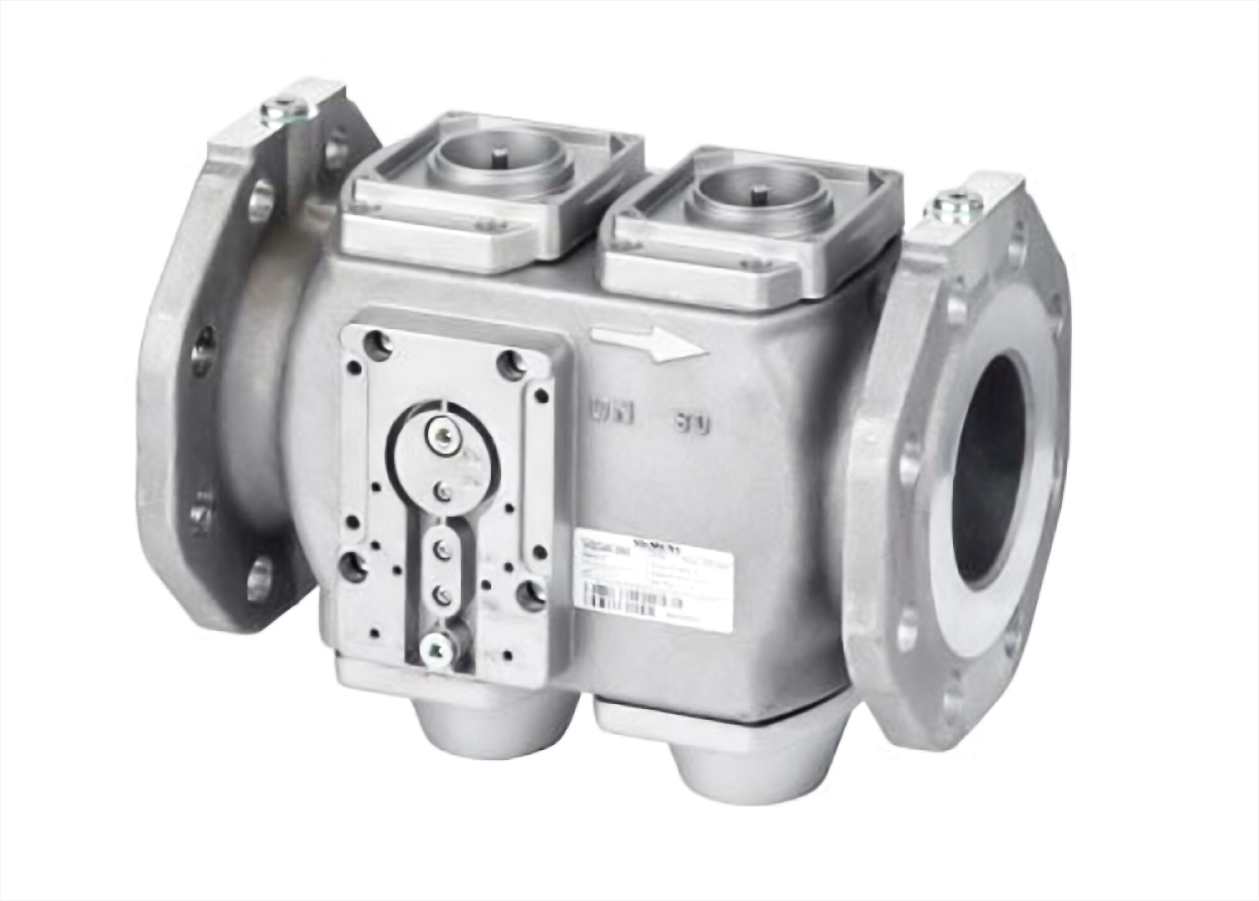 2 1/2" Flanged VGD40.065 Double Gas Valve