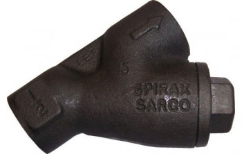 1/2" BSP FIG12 SG Iron Y Strainer C/W 100 Mesh Screen