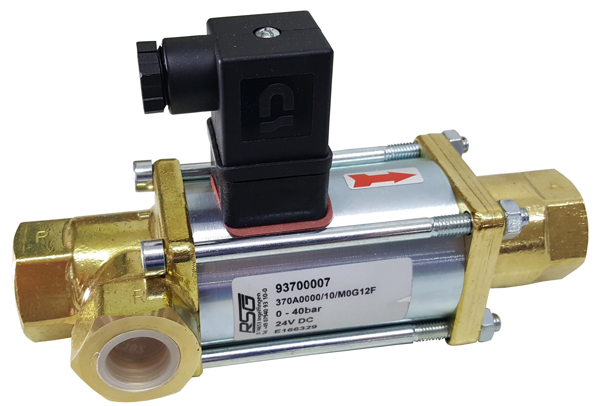 3 Way Solenoid Cont Valve 230v