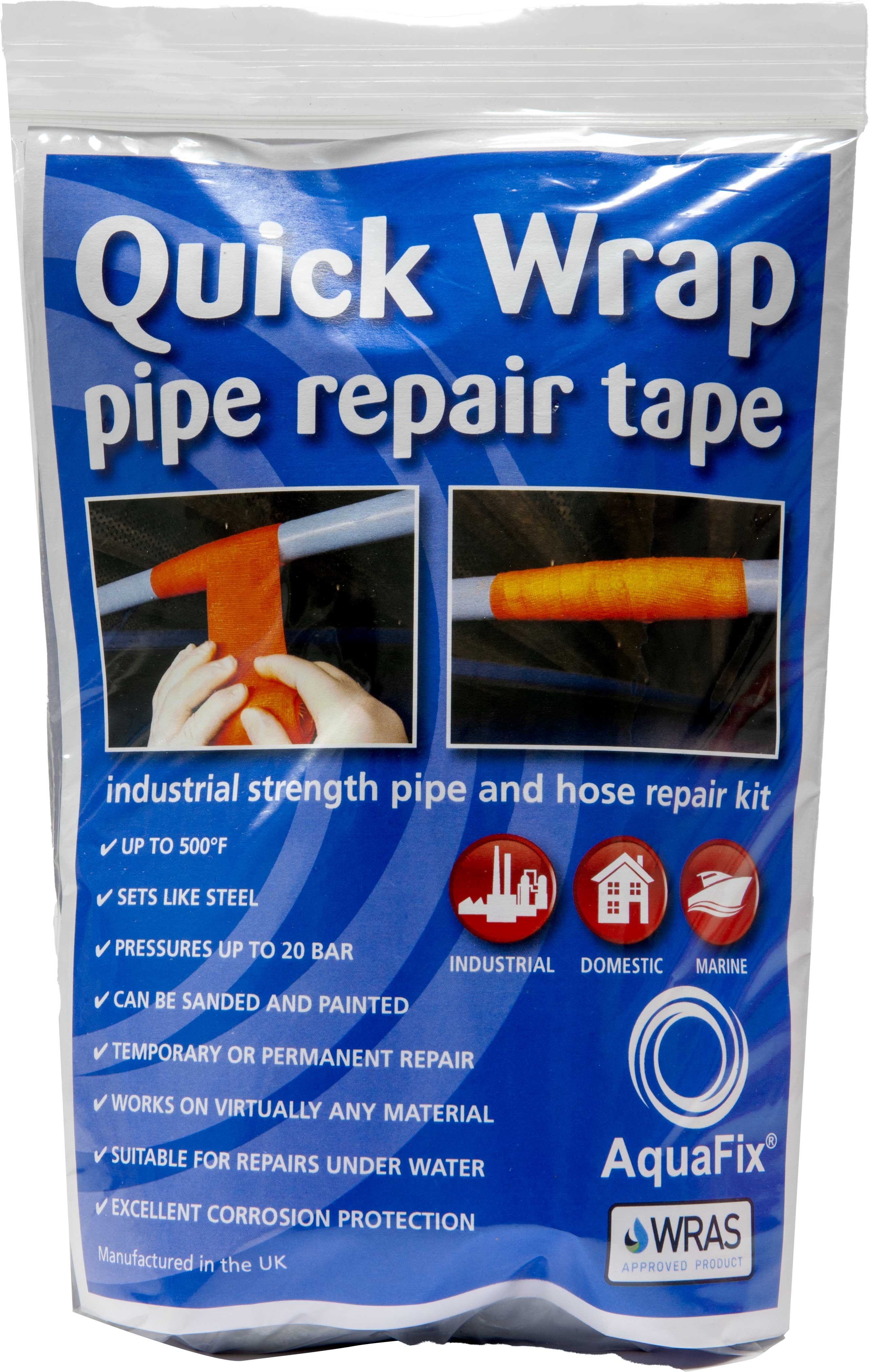 Quick Wrap Pipe Repair Kit 50mm Wide x 1.50 mtrs Long